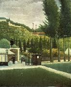 Henri Rousseau The Customs Post Germany oil painting artist
